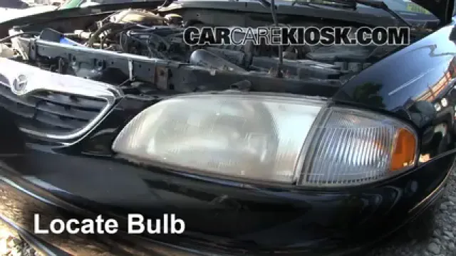 1998 Mazda 626 LX 2.0L 4 Cyl. Luces Luz de estacionamiento (reemplazar foco)